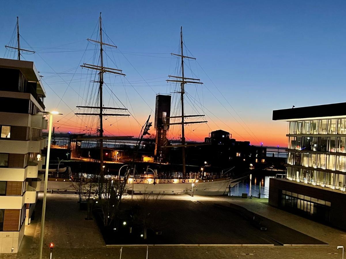 Ferienwohnungen An Der Weser ブレーマーハーフェン エクステリア 写真